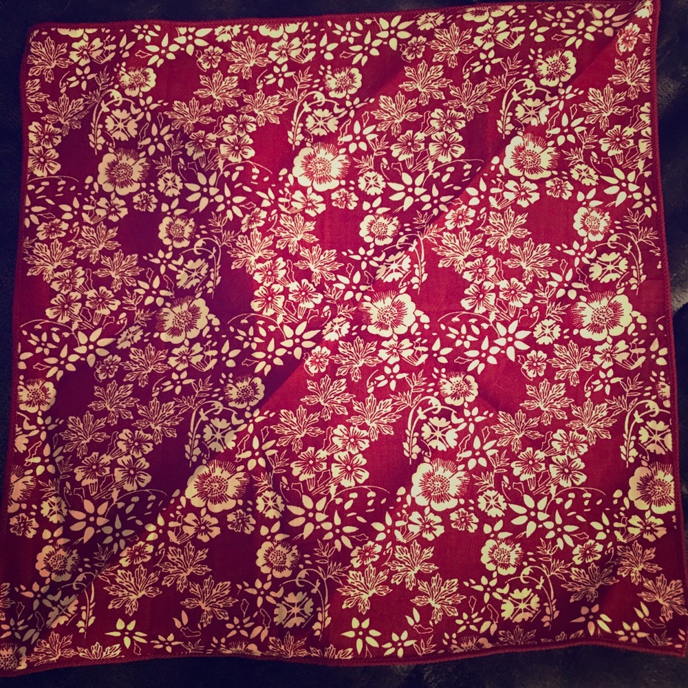 Cotton pocket square!